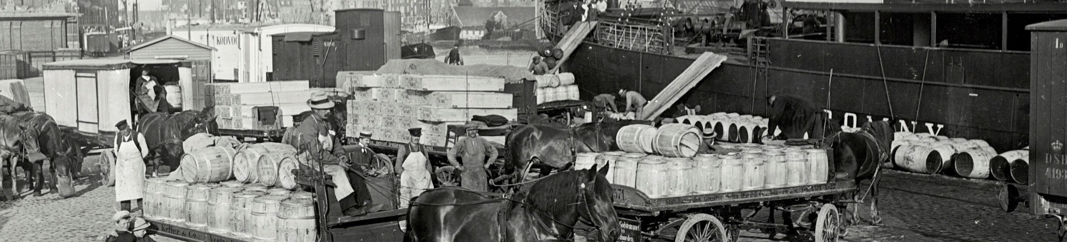 Varer på havnen Varer på havnen