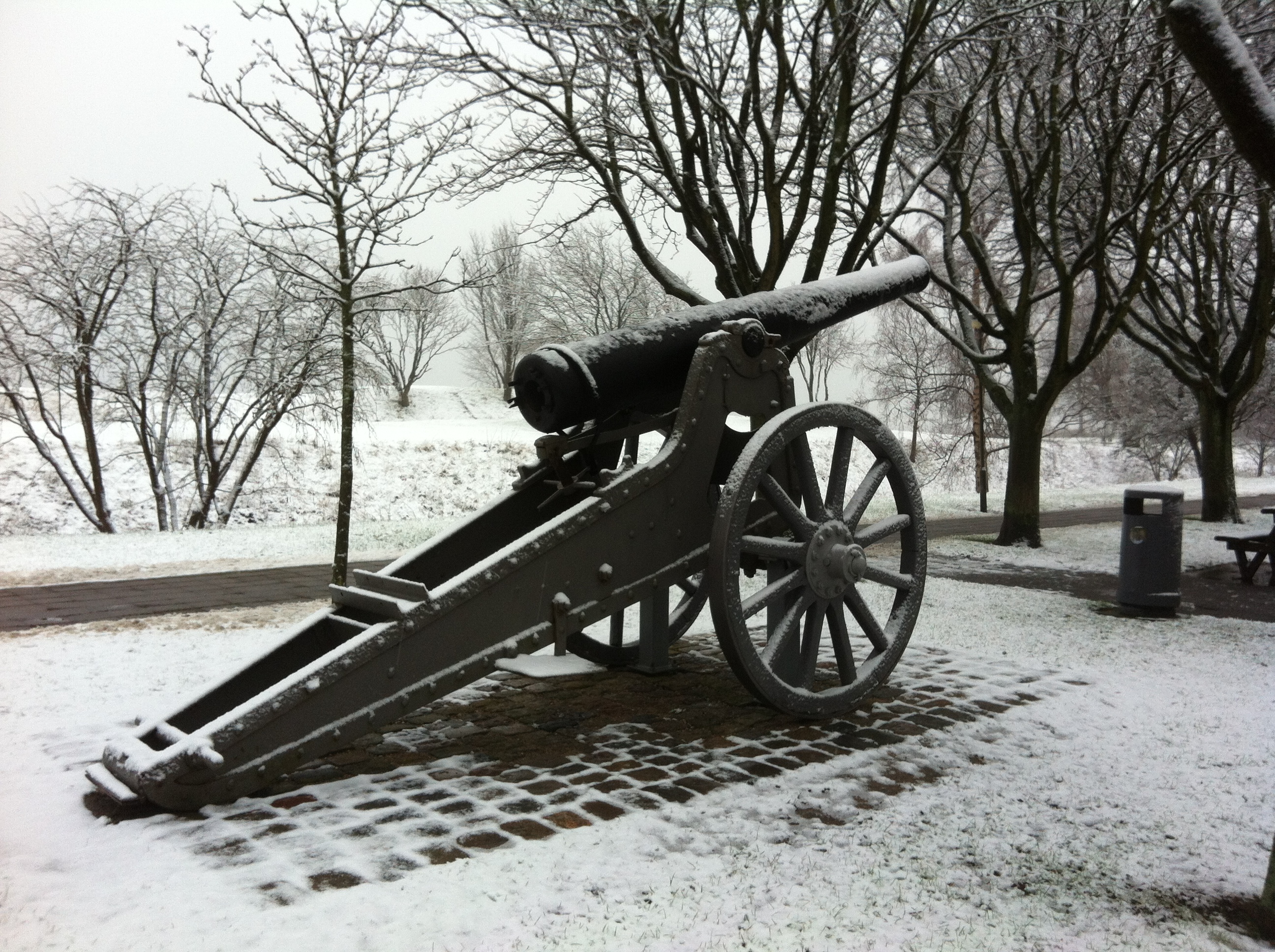 Kanon i snevejr