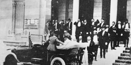 Ærkehertug Franz Ferdinand i Sarajevo, juni 1914