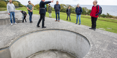 Rundvisning på fortets udendørs arealer
