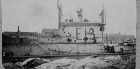 Den beskadigede ubåd, E13
