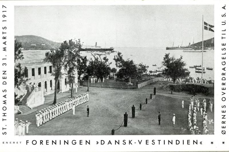 St. Thomas, Foreningen Dansk-Vestindien 1917.