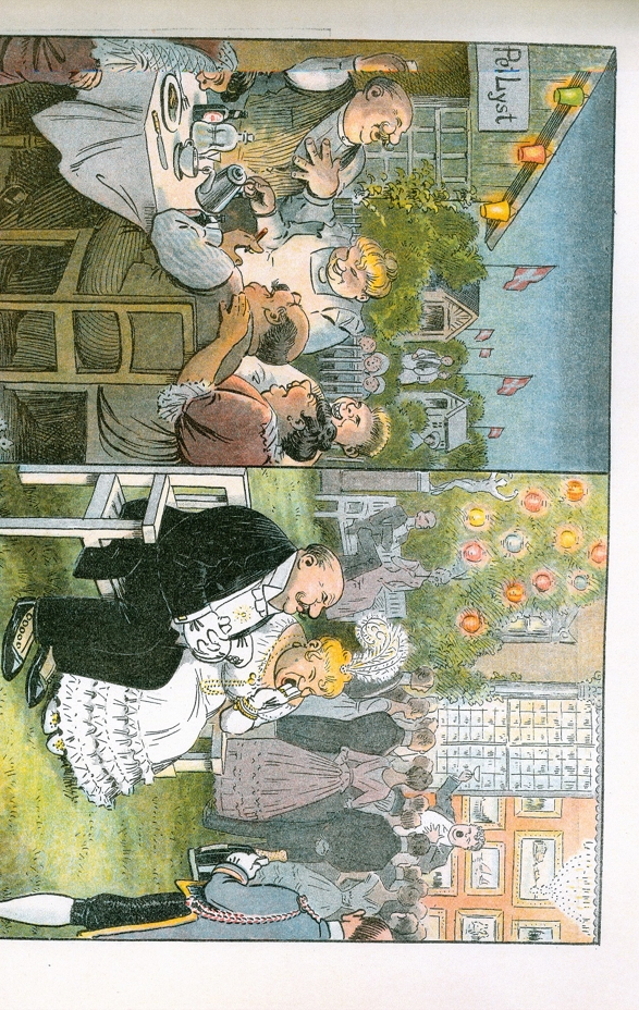 Tegning "Garden Party" i??