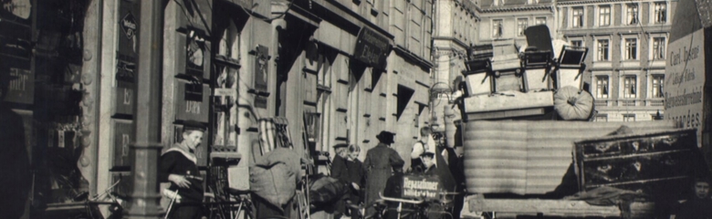 Flyttedag i oktober i Oehlenschlægersgade