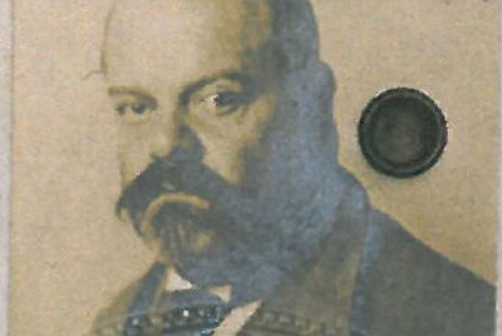 Pasfoto af Dr. Alexander Helphand