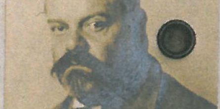 Pasfoto af Dr. Alexander Helphand