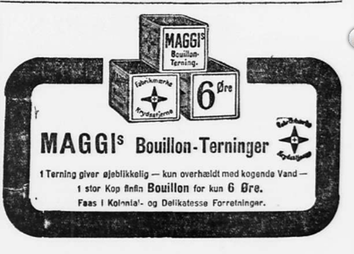 Annonce for Maggis bouillonterninger