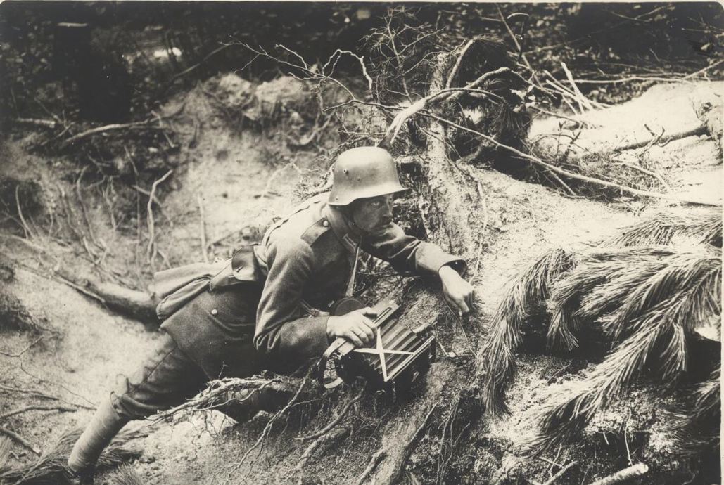 Krigsfotograf i skyttegraven